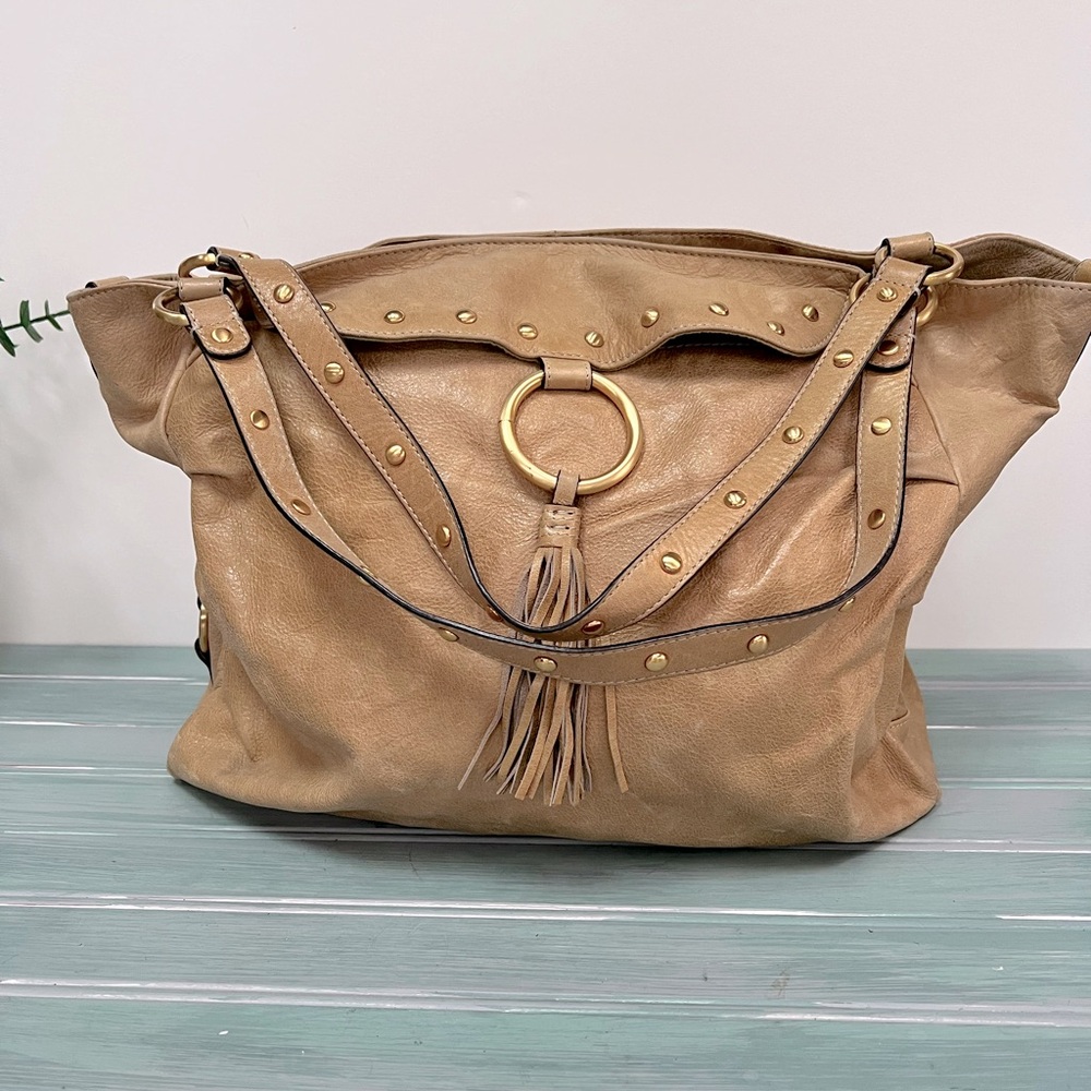 Vintage Fossil Leather Hobo Bag #75082